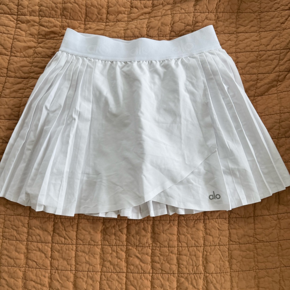 Alo White Tennis Skirt - Size Small